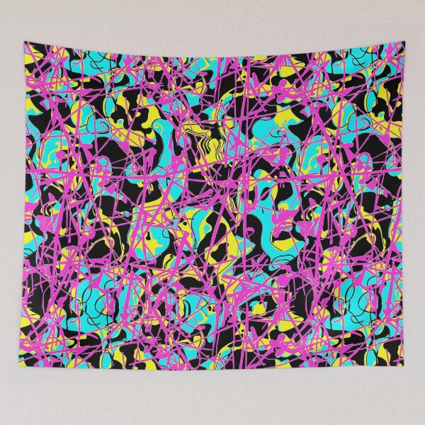 Item preview, Neon Abstract Splatter designed and sold by JWKs Nerd Vault.