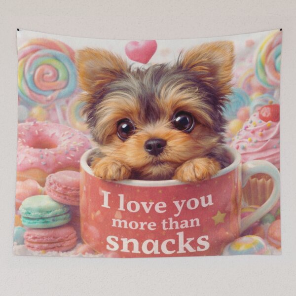 Item preview, I Love You More Than Snacks designed and sold by GivingJoy.