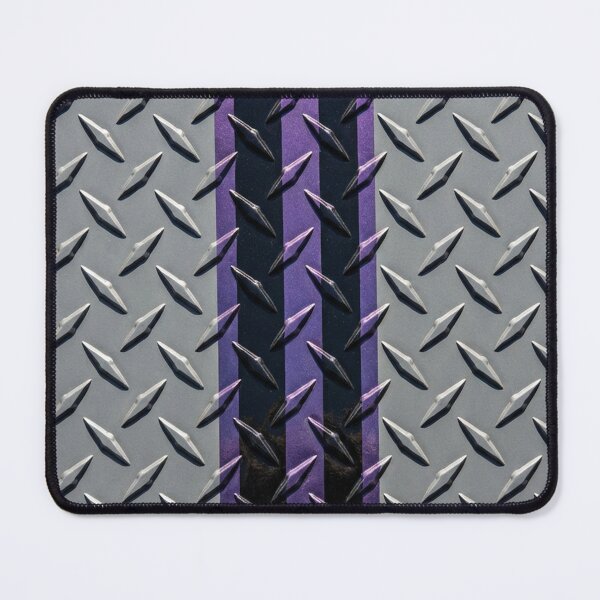 Item preview, Forged Tread: 4-Way Industrial Steel PHONE CASE (PURPLE - BLACK RACING) designed and sold by CleverCulture.