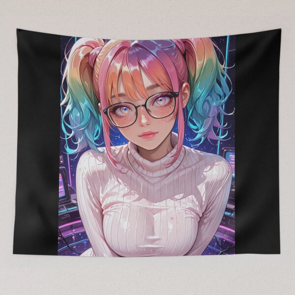 Aperçu de l'œuvre Rêves Vaporwave Quatorze créée et vendue par Glittergaze.