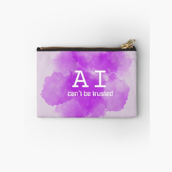 Item preview, AI can't be trusted (purple mist) designed and sold by ProjectLui.