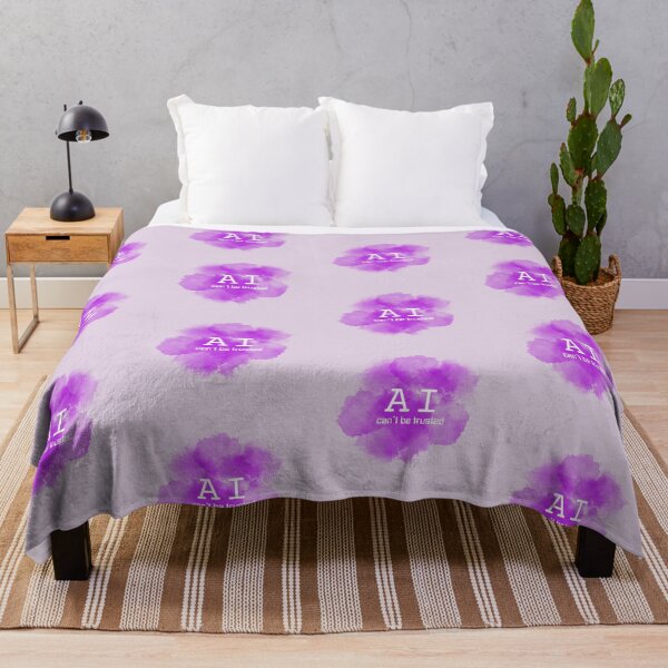 Item preview, AI can't be trusted (purple mist) designed and sold by ProjectLui.
