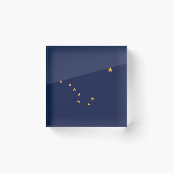 Item preview, Pixelated Alaska Flag designed and sold by Potato Quality Prints.