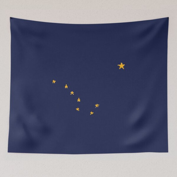 Item preview, Pixelated Alaska Flag designed and sold by Potato Quality Prints.