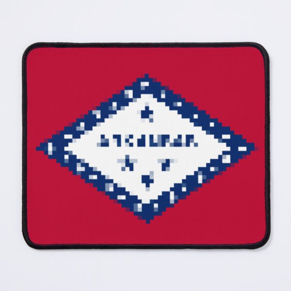 Item preview, Pixelated Arkansas Flag designed and sold by Potato Quality Prints.