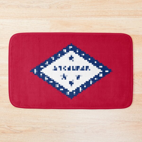 Item preview, Pixelated Arkansas Flag designed and sold by Potato Quality Prints.