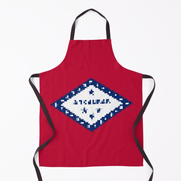 Item preview, Pixelated Arkansas Flag designed and sold by Potato Quality Prints.