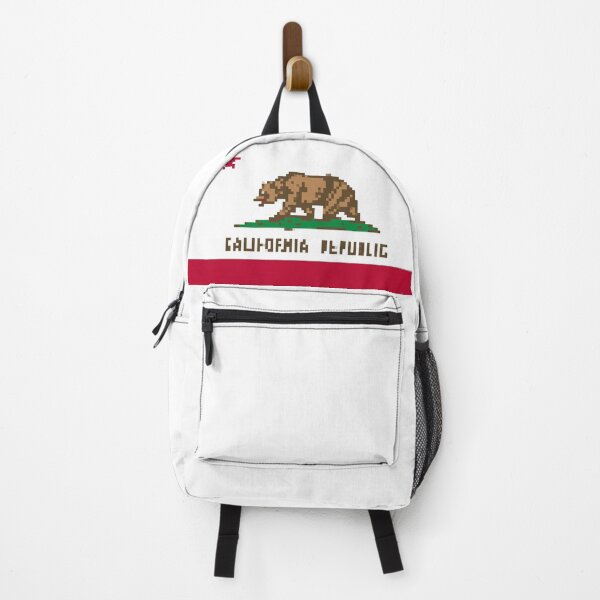 Item preview, Pixelated California Flag designed and sold by Potato Quality Prints.