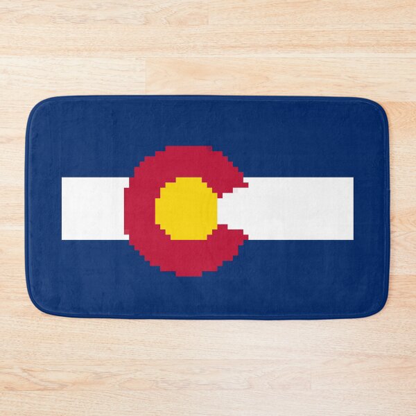 Item preview, Pixelated Colorado Flag designed and sold by Potato Quality Prints.