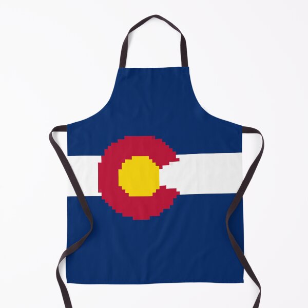 Item preview, Pixelated Colorado Flag designed and sold by Potato Quality Prints.