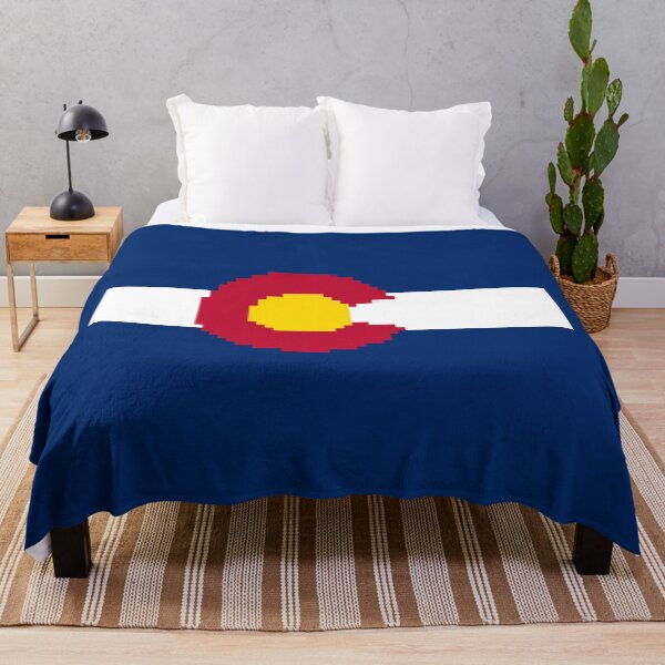 Item preview, Pixelated Colorado Flag designed and sold by Potato Quality Prints.