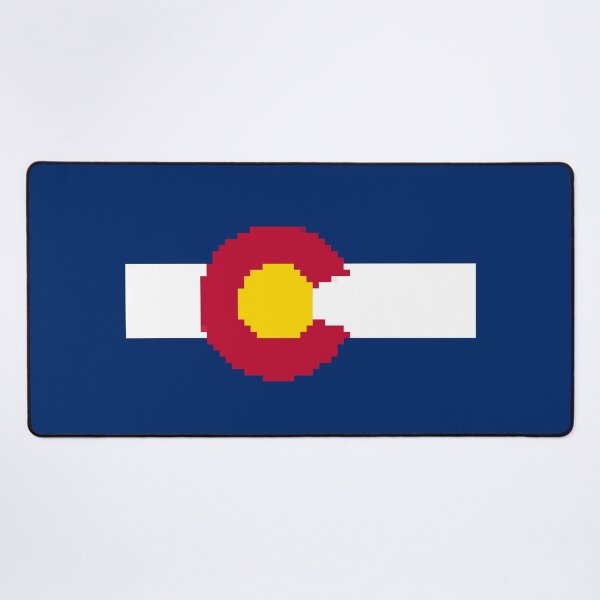 Item preview, Pixelated Colorado Flag designed and sold by Potato Quality Prints.