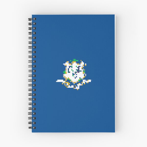 Item preview, Pixelated Connecticut Flag designed and sold by Potato Quality Prints.
