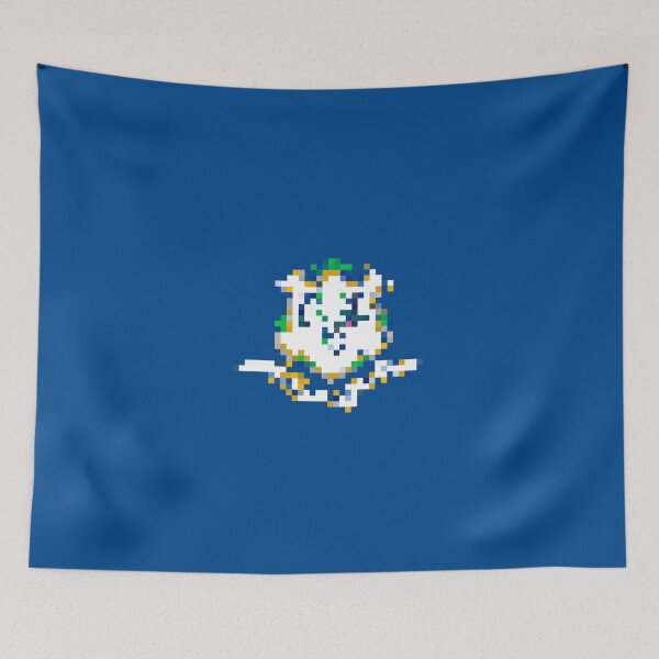 Item preview, Pixelated Connecticut Flag designed and sold by Potato Quality Prints.