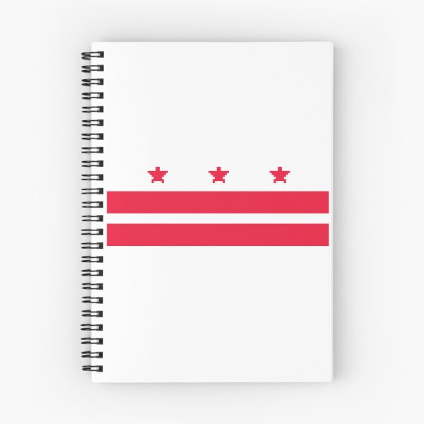 Item preview, Pixelated Washington, D.C. Flag designed and sold by Potato Quality Prints.