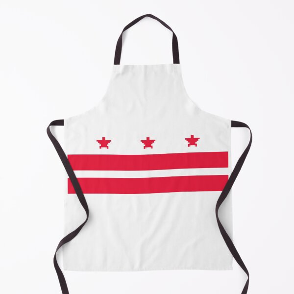 Item preview, Pixelated Washington, D.C. Flag designed and sold by Potato Quality Prints.