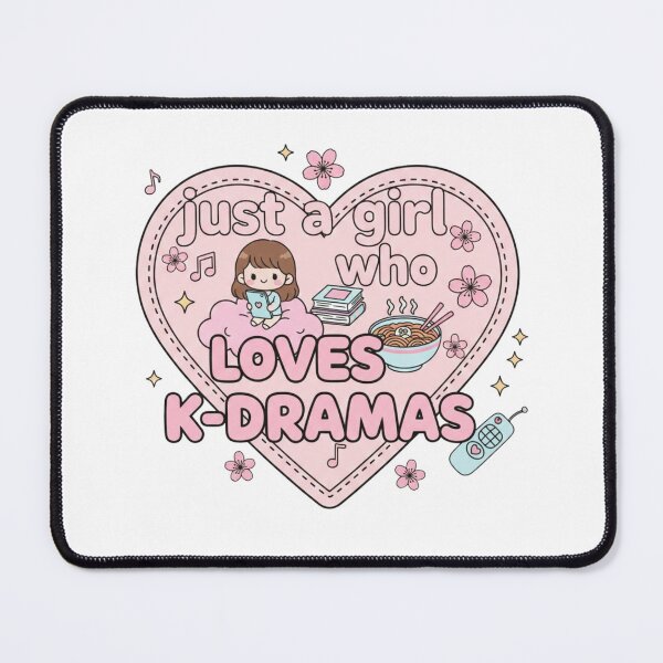 Item preview, Phrase just a girl who loves k-dramas designed and sold by GigiEssense.