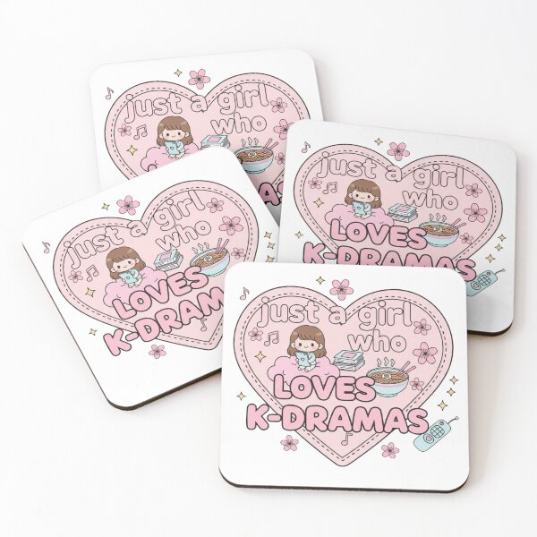 Item preview, Phrase just a girl who loves k-dramas designed and sold by GigiEssense.