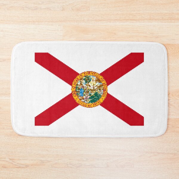Item preview, Pixelated Florida Flag designed and sold by Potato Quality Prints.