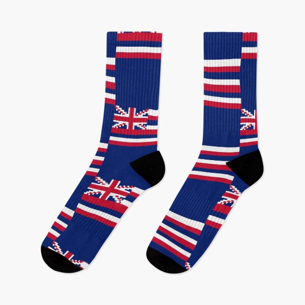 Item preview, Pixelated Hawaii Flag designed and sold by Potato Quality Prints.