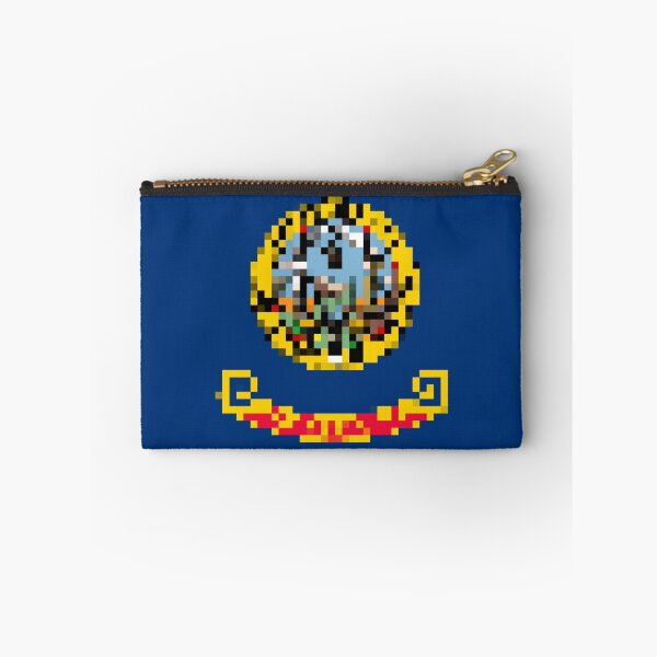 Item preview, Pixelated Idaho Flag designed and sold by Potato Quality Prints.