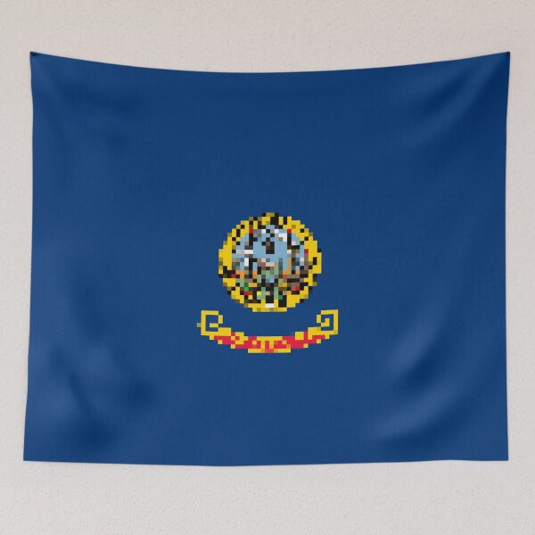 Item preview, Pixelated Idaho Flag designed and sold by Potato Quality Prints.