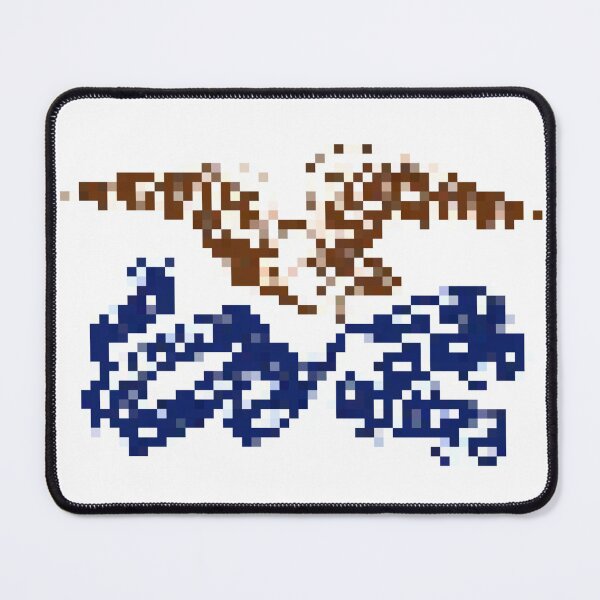 Item preview, Pixelated Iowa Flag designed and sold by Potato Quality Prints.