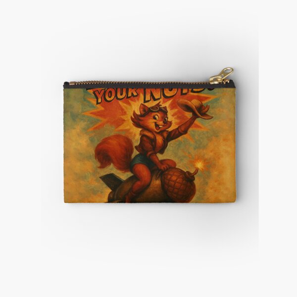 Item preview, Miss Nuttie Rides Again! designed and sold by SecretSquirrellDesigns.
