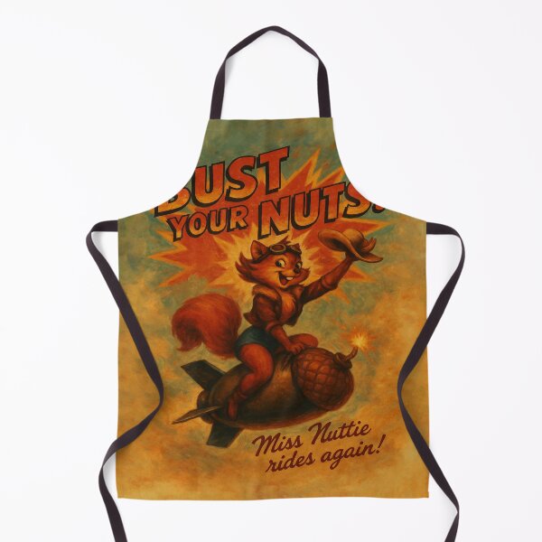 Item preview, Miss Nuttie Rides Again! designed and sold by SecretSquirrellDesigns.