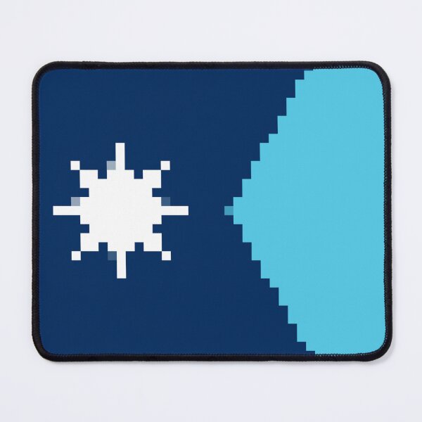 Item preview, Pixelated Minnesota Flag designed and sold by Potato Quality Prints.