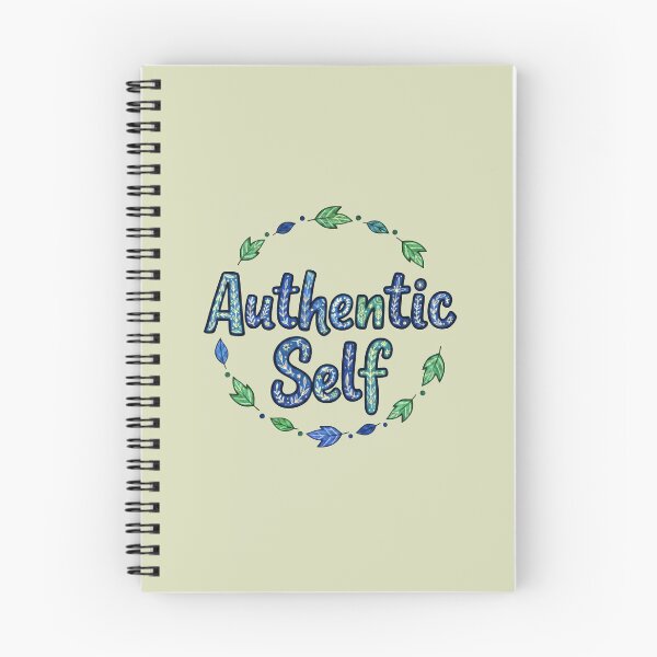 Item preview, Authentic Self - Boho Floral Textured Typography designed and sold by Dakson Design - Fantasy Art.