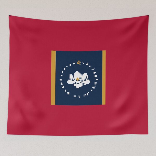 Item preview, Pixelated Mississippi Flag designed and sold by Potato Quality Prints.