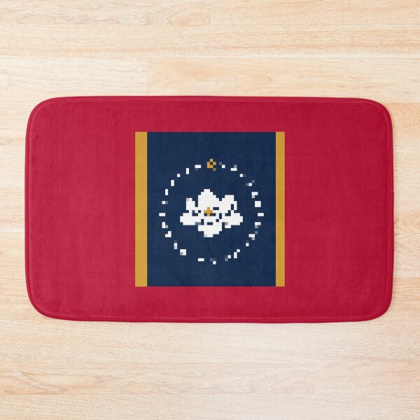 Item preview, Pixelated Mississippi Flag designed and sold by Potato Quality Prints.