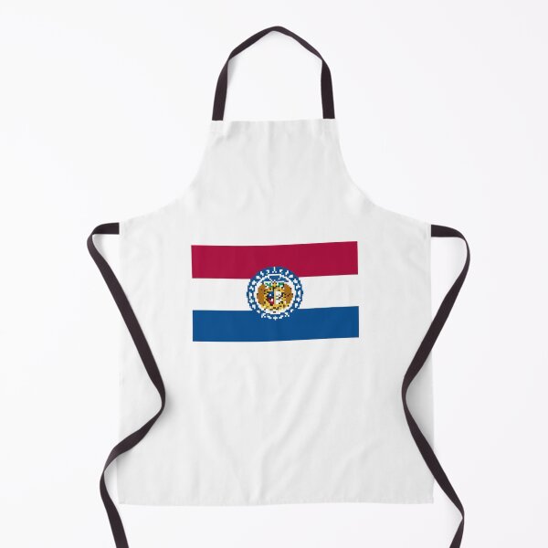 Item preview, Pixelated Missouri Flag designed and sold by Potato Quality Prints.