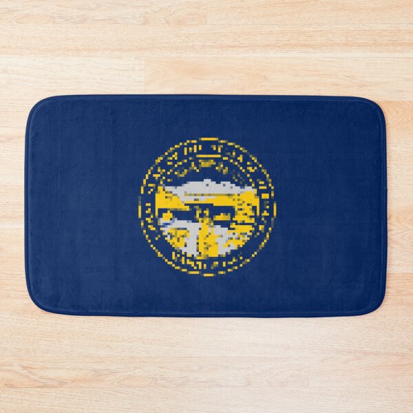 Item preview, Pixelated Nebraska Flag designed and sold by Potato Quality Prints.