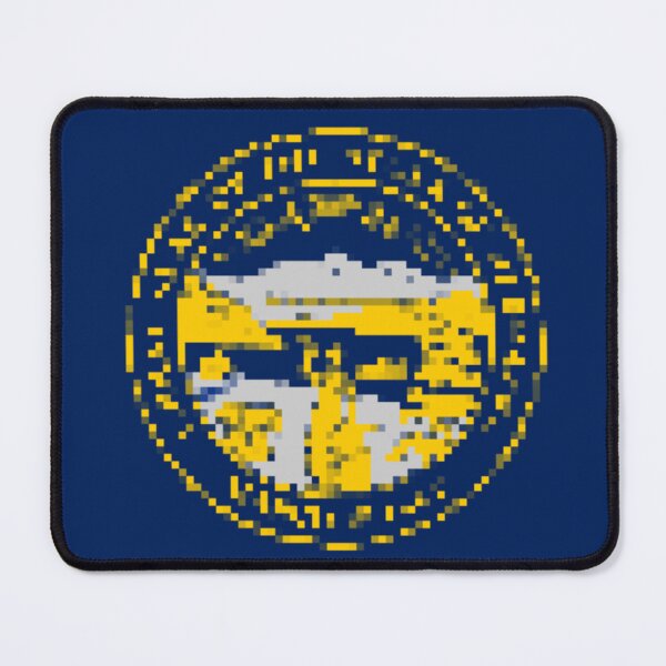 Item preview, Pixelated Nebraska Flag designed and sold by Potato Quality Prints.