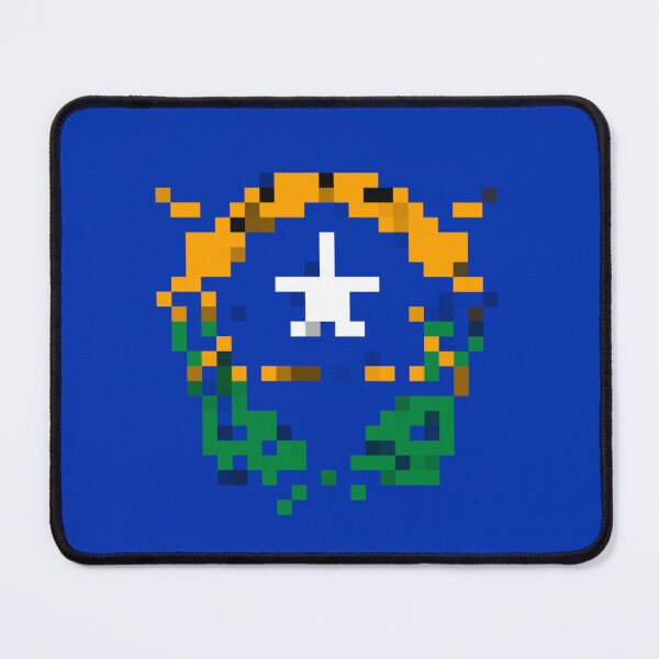 Item preview, Pixelated Nevada Flag designed and sold by Potato Quality Prints.