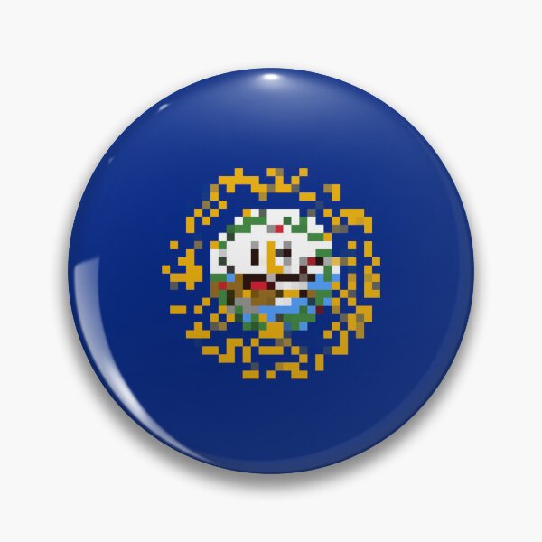 Item preview, Pixelated New Hampshire Flag designed and sold by Potato Quality Prints.