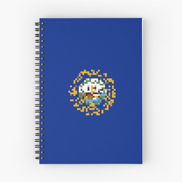 Item preview, Pixelated New Hampshire Flag designed and sold by Potato Quality Prints.