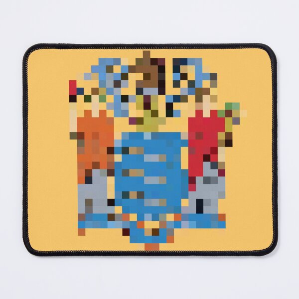 Item preview, Pixelated New Jersey Flag designed and sold by Potato Quality Prints.