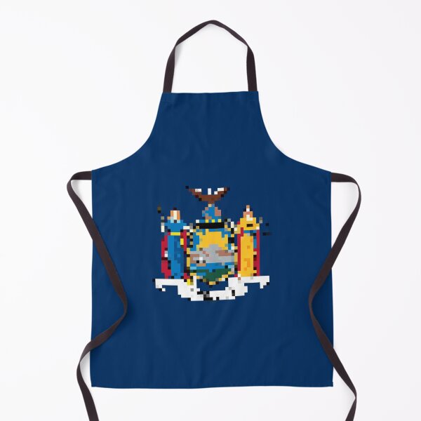 Item preview, Pixelated New York Flag designed and sold by Potato Quality Prints.