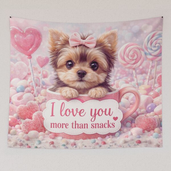 Item preview, I Love You More Than Snacks designed and sold by GivingJoy.