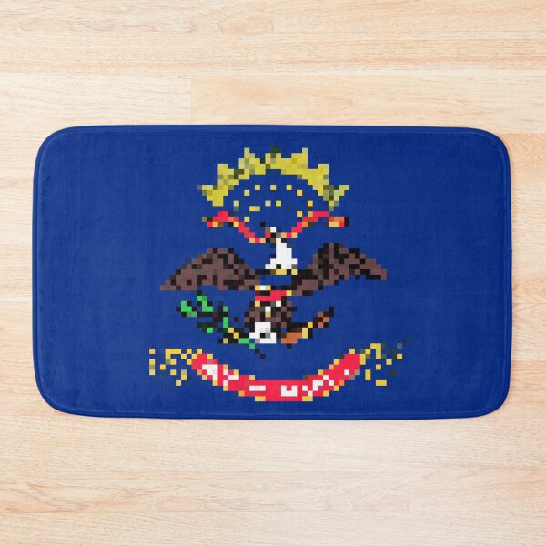 Item preview, Pixelated North Dakota Flag designed and sold by Potato Quality Prints.