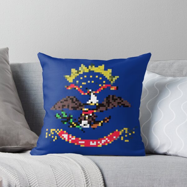 Item preview, Pixelated North Dakota Flag designed and sold by Potato Quality Prints.