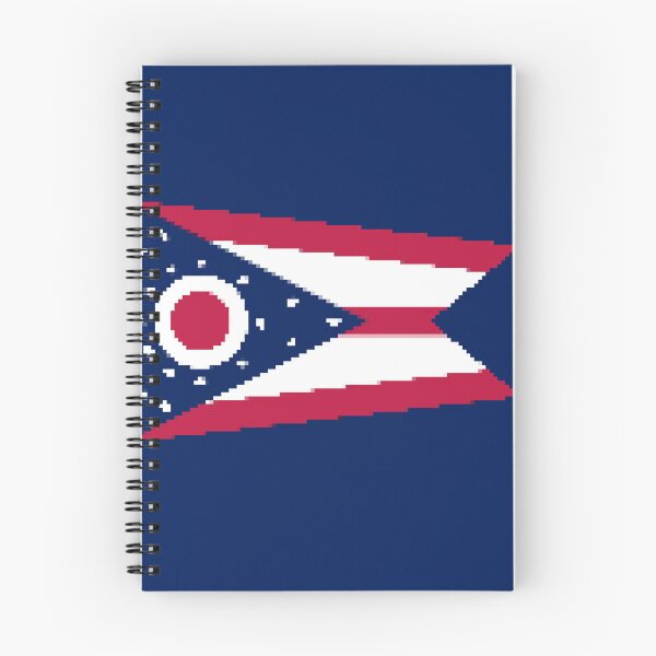 Item preview, Pixelated Ohio Flag designed and sold by Potato Quality Prints.