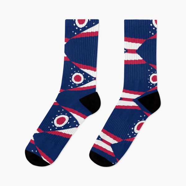 Item preview, Pixelated Ohio Flag designed and sold by Potato Quality Prints.