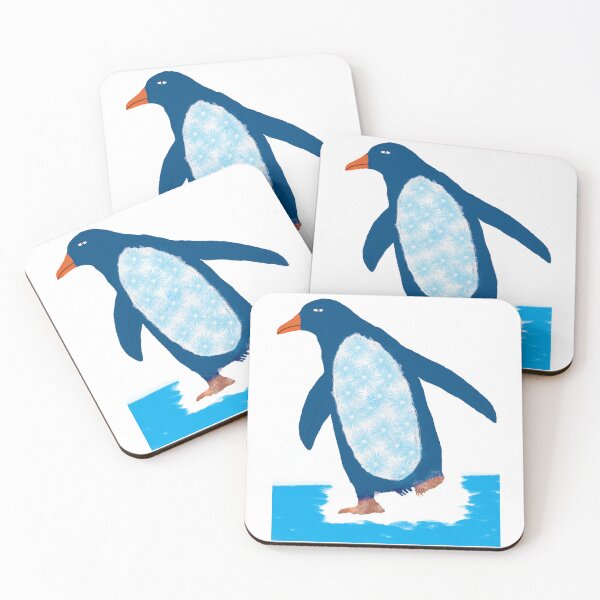 Item preview, Winter Wonderland Whimsy - Watercolor Cute Penguin designed and sold by PVTCreations.