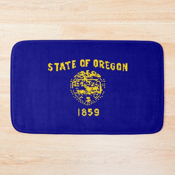 Item preview, Pixelated Oregon Flag designed and sold by Potato Quality Prints.