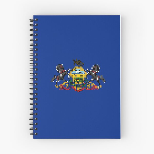Item preview, Pixelated Pennsylvania Flag designed and sold by Potato Quality Prints.