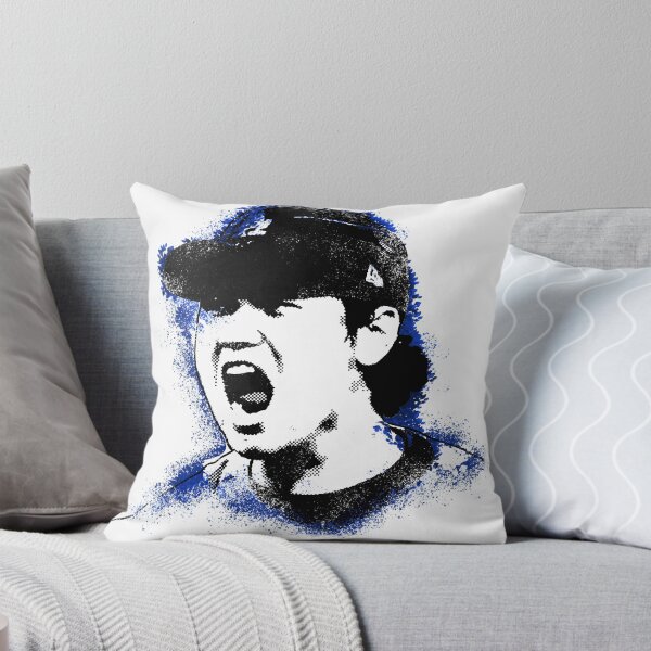 Artikelvorschau, Illustration eines Straßenporträts im blauen Grunge-Stil entworfen und verkauft von EvulAtheng Designs.